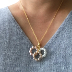 パールサークルネックレス