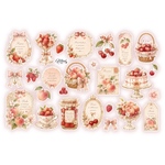 Sweet fruits（RosyFruits）  コラージュシートセット🍓コラージュ素材 Mireiオリジナル　ガーリー　フルーツ　手帳デコ