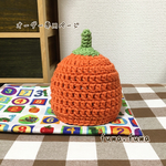ハロウィン かぼちゃ帽子 Mサイズアップ