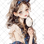 ℳ. xoxoshop オリジナル人物ステッカー2026.5月No.136