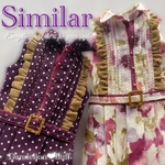 5/25 入荷　 ¥2,350 仲良しコーデセット 22cmドール服　