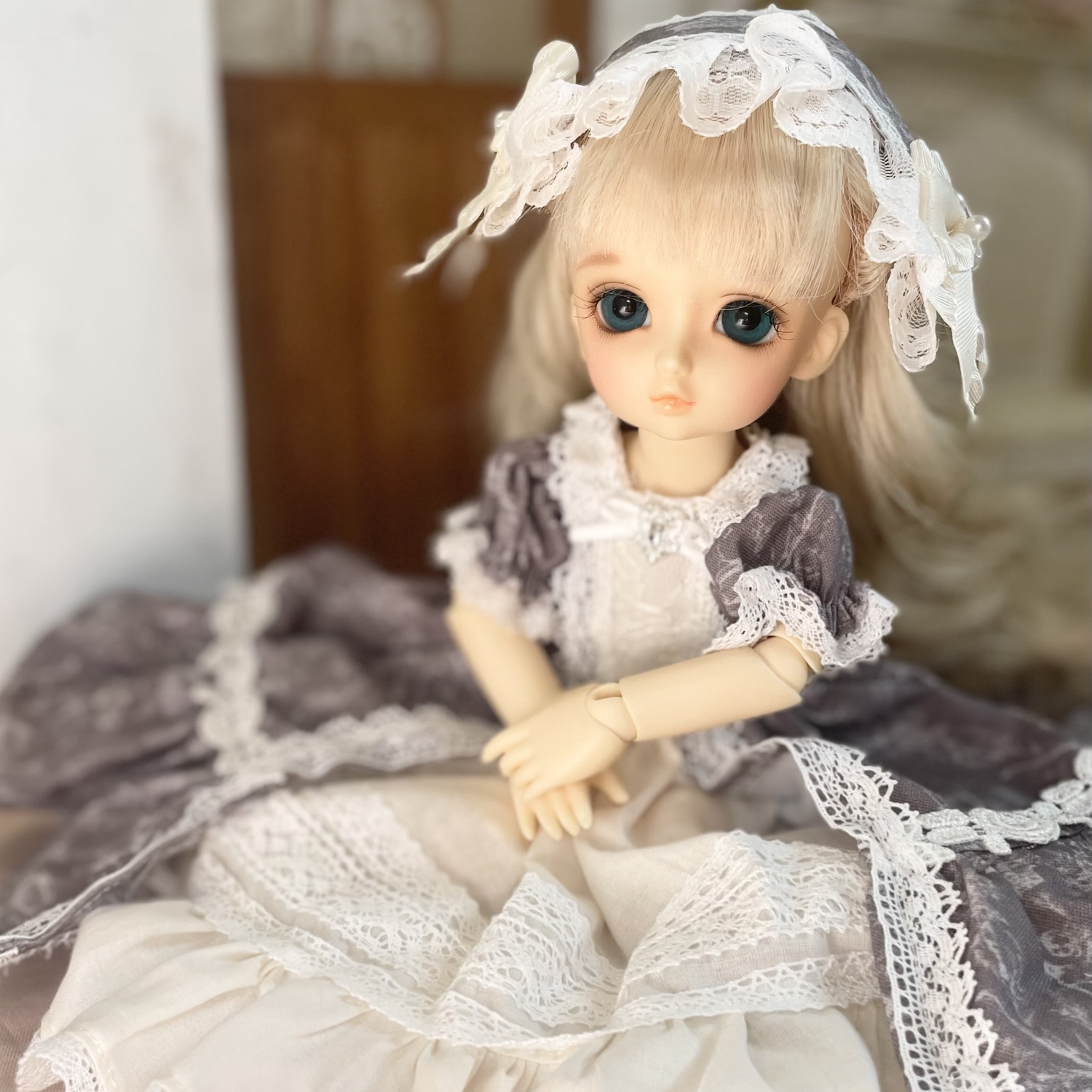 幼SDサイズ フィーユアンティーク セピア 30センチドール用 - grace ま