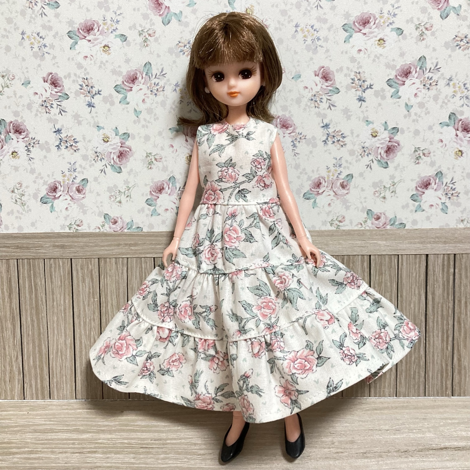 リカちゃんハンドメイド服★タータンチェック リカちゃん タータンチェックのワンピース - KOYAGI3'S GALLERY