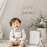 【送料込】バースデーバナー　木製　レターバナー　ハッピーバースデー　Happy Birthday 誕生日　ケーキ　飾り　