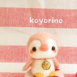 【受注制作】ピンクのぺんぎんちゃん　羊毛フェルト