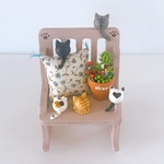 ロッキングチェアとねこ