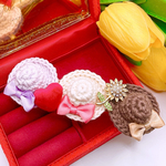 一点限定❣️大人可愛いෆ˚* 麦わら帽子👒 ジルコニア🌻ひまわり🌻 レディースアクセサリー ヘアアクセサリー バレッタ✨️