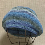 夏🌻SALE🌟新作✨ラメ入りミックスヤーンで編んだ♪涼しげな煌めき✳︎夏ベレー