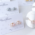 ○ピンク○chouchoピアス/イヤリング