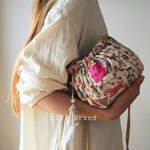 【お取り置き商品】Botanical Jewel 巾着バッグ
