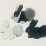 ふわふわブローチ