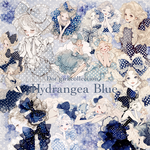 DOT GIRL COLLECTION・hydrangea blue
