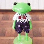 星柄：むらさき　フォーチュンワンダ用ロンパース