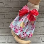 犬服　再販　接触冷感浴衣風のタンクトップバルーン