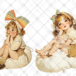 no.  502オリジナル人物ステッカー
