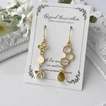 再販✨ミツバチとはちみつ🐝ピアス（イヤリング）　ミツバチ
