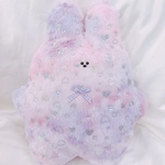 キラキラうさぎ宇宙人くんのぬいぐるみ