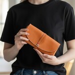 人気のアコーディオン長財布 【革６色】ふるさと納税レディース財布 | ブランド乗り換え多数・カスタム可・名入れ有料・10
