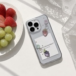 いちごとぶどうのケース                             iPhoneケース　スマホケース　　　iPhone全機種対応　