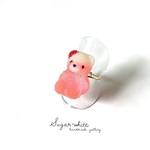 sugar candy bear ~soda collection~ ✵ シュガーキャンディベアの指輪  《 ピングレオレンジクリームソーダ 》   フリーリング     💍リングカラー選べます