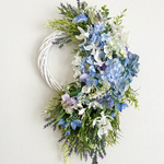 Hydrangea green wreath VII