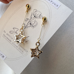 【 pierce / earring 】 ねぶたカラー ×  小粒な ガラスドーム