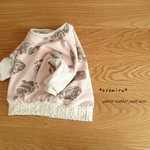 おしりが隠れるプルオーバー*photo rabbit 80サイズ  