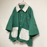 【たっく様専用】FROPPY PAINTER SHIRTS ▶︎シャツ・ワークシャツ・ボーイスカウトシャツ・アロハ・開襟・セーラー・緑・グリーン・制服・ファンシー