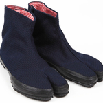 wamon地下足袋／刺し子 紺