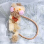 小さいライオンのヘアゴム２個セット