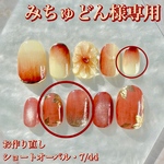 ‪✿みちゅどん様専用‪✿ 122.Fruit~fig~ 【お作り直し】 ネイルチップ