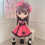 C 015  PINK & BLACK  猫猫セット