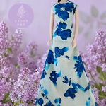 【ネコポス送料無料】＊27cmドール♡ロングドレス＊　ドール服　27cmドール　ドレス　パーティ　青花　バービー　ジェニー