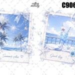 original sticker « no.C906 »     //     人物ステッカー オリジナルステッカー オリジナル人物ステッカー ステッカー cotton melody