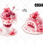 original sticker « no.C934 »     //     人物ステッカー オリジナルステッカー オリジナル人物ステッカー ステッカー cotton melody