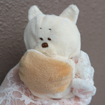 こっぺぱんをたべる ふれんちぶるどっぐちゃん