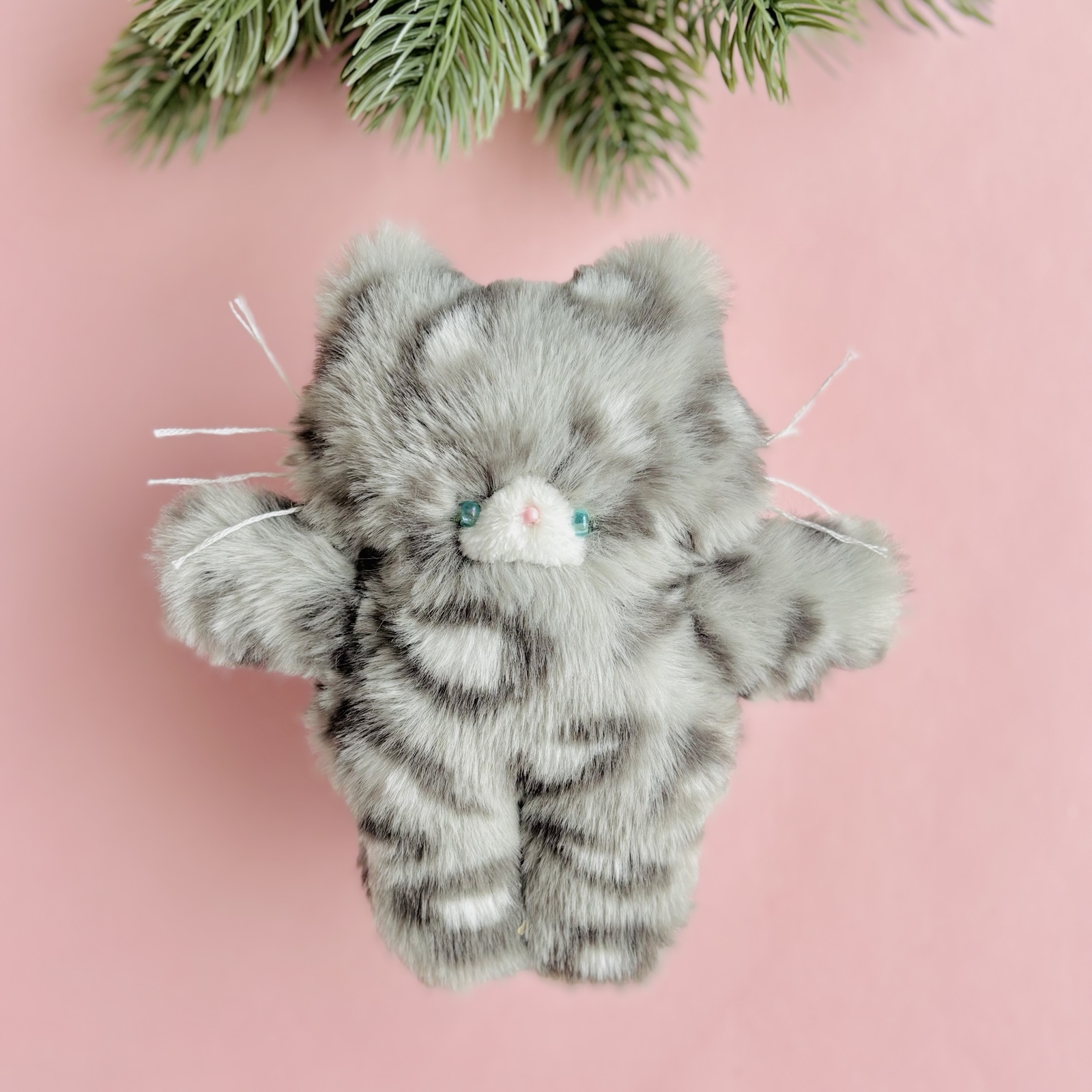 ユメカワJUNKちゃん☆ツギハキねこのぬいぐるみ☆手のひらサイズ③