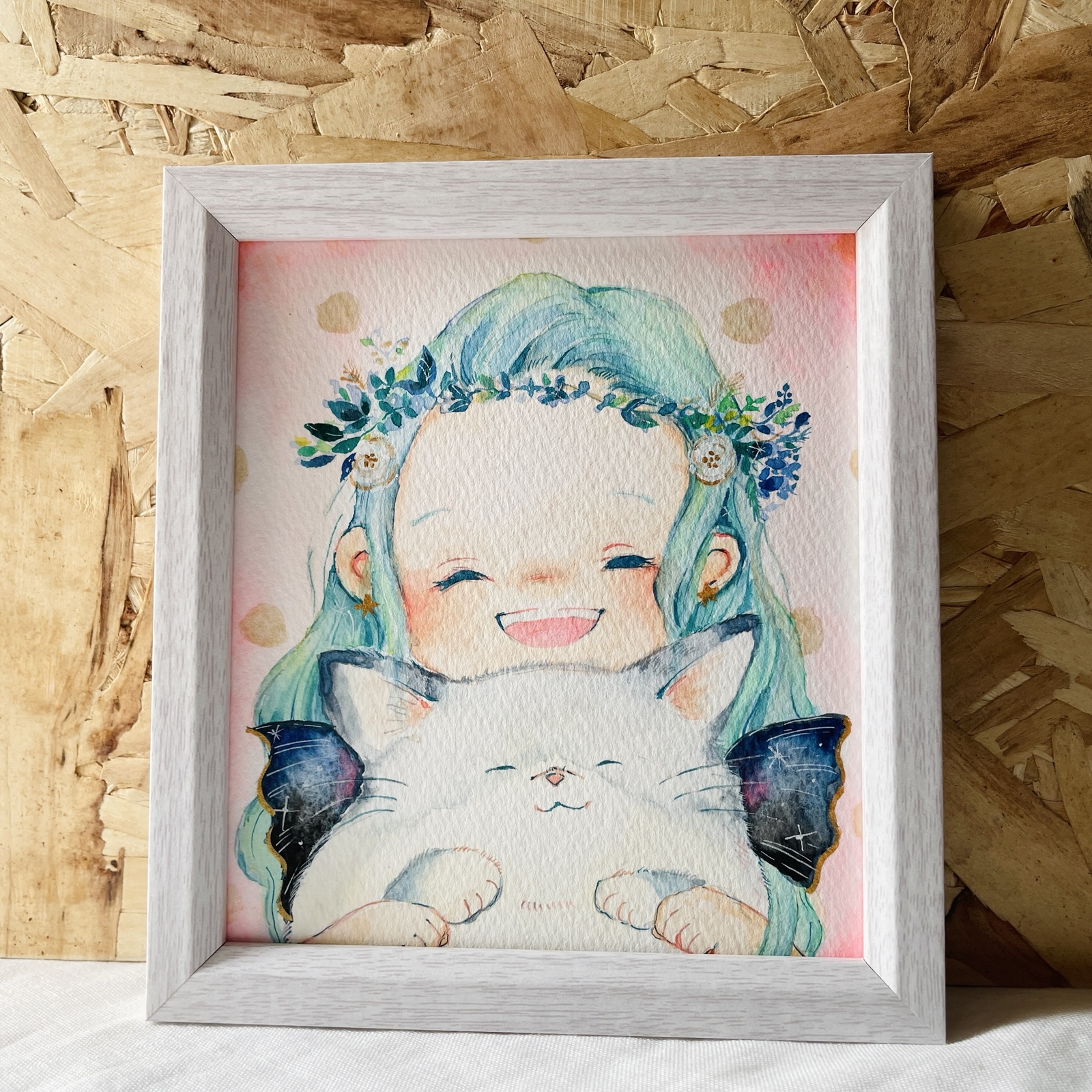 笑顔 - 絵画の人気通販 | minne byGMOペパボ 国内最大級のハンドメイド