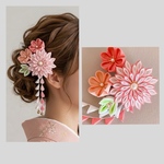 和モダン❇︎つまみ細工アクセサリー❇︎Spring②