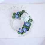布花   春色リースブローチ　1940