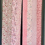 ピンク好きさんのための♡お部屋が明るくなるパッチワークのれん