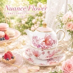 満開桜のティーフォーワン・ティートレーSET　お花見・桜・お食い初め・ティーポット