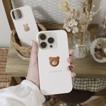 【 受注生産 】 おやつのiPhoneケース / くまさんクッキー