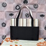 【aoiao1988様専用】ちょっと和風なカッチリバッグ（縦縞）
