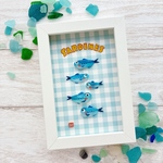 SARDINES🐟シーグラスアート