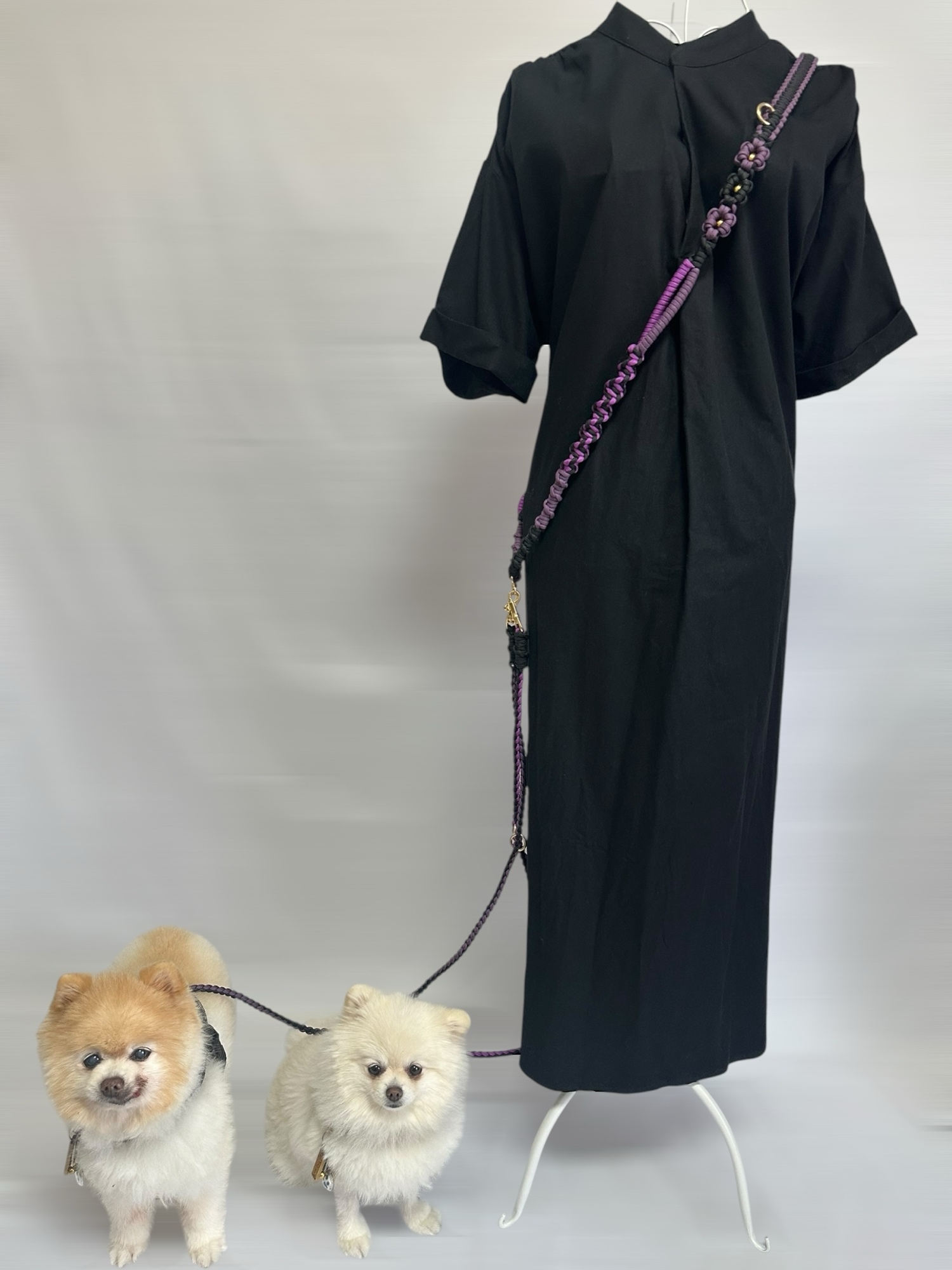 30パラコード ペットショルダーリード多頭飼い｜数量限定 25%OFF