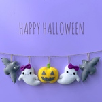 ＊*送料無料*＊ ハロウィン ＊* ガーランド ☆ フェルト   
