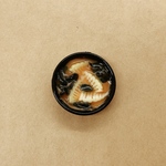 ミニチュアフード「たけのことわかめの味噌汁」