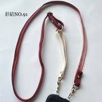 【彩結〜いろゆい〜】NO.91  再販不可　帯締めスマホショルダー　紫　赤　和モダン雑貨　一点物　スマホショルダー