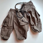 六分の一男子図鑑サイズ　ボンタンカーゴパンツ　K色
